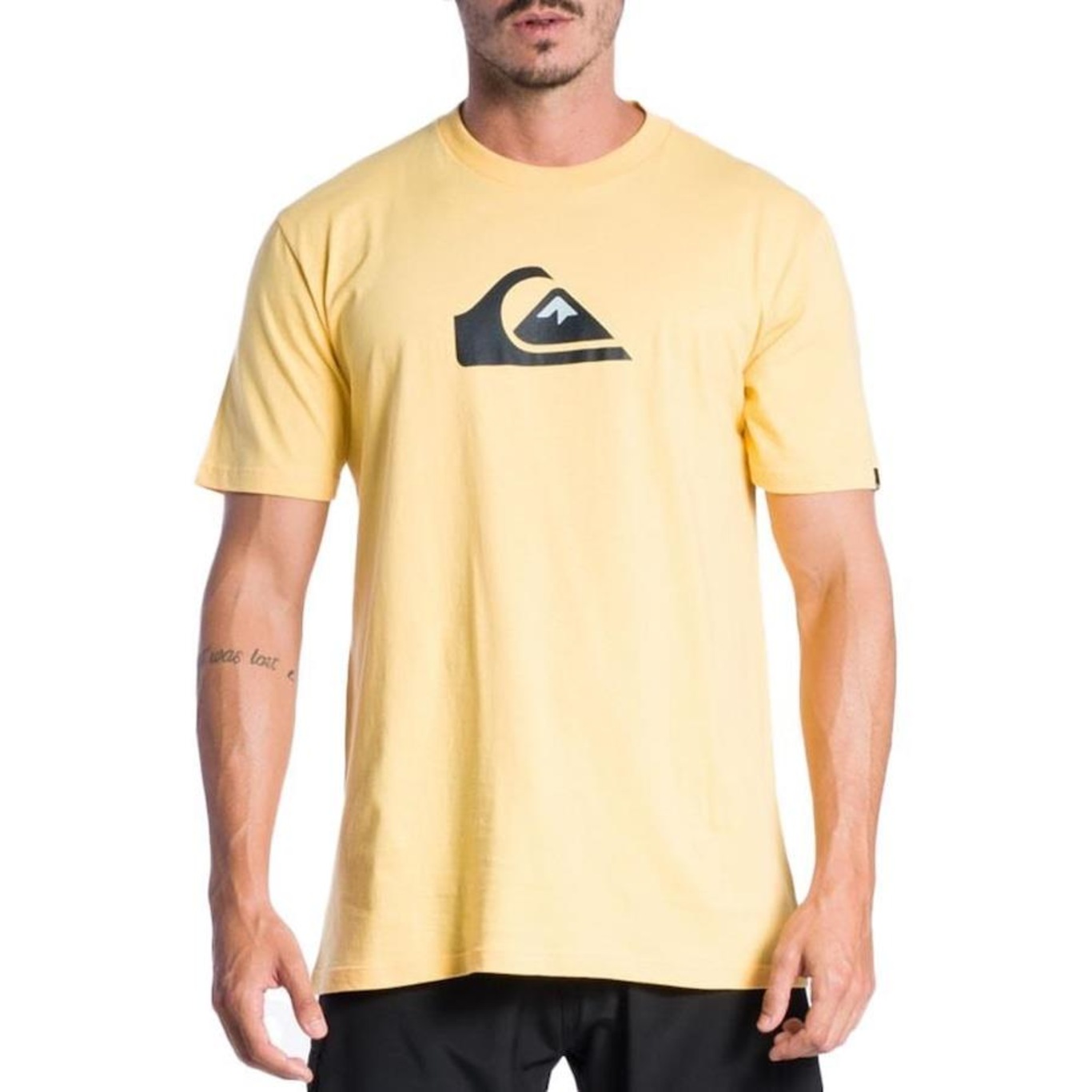 Camiseta Quiksilver Comp Logo Colors - Masculina - Foto 1