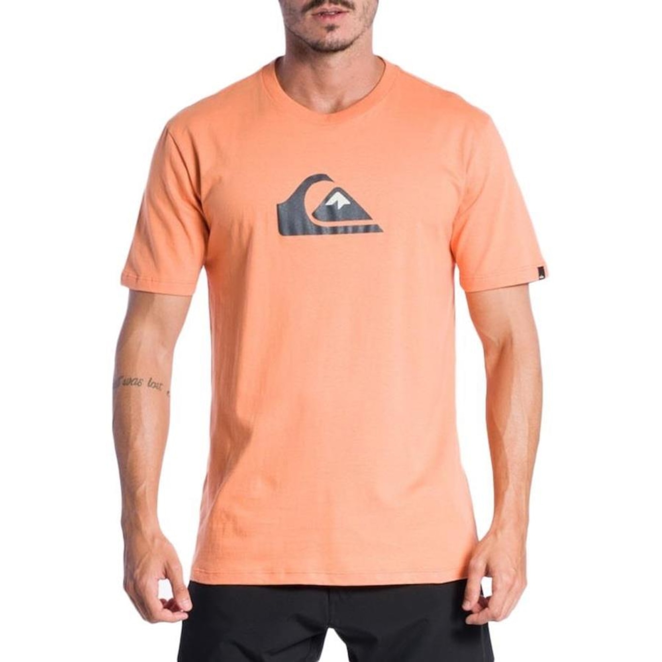 Camiseta Quiksilver Comp Logo Colors - Masculina - Foto 1