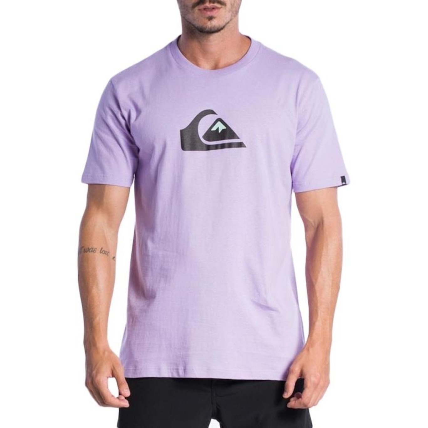 Camiseta Quiksilver Comp Logo Colors - Masculina - Foto 1