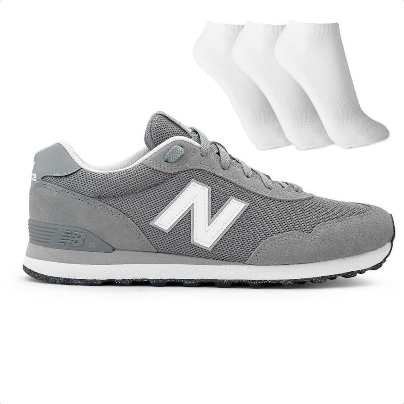 Tênis New Balance 515 V2 + 3 Pares de Meias - Masculino - Foto 1