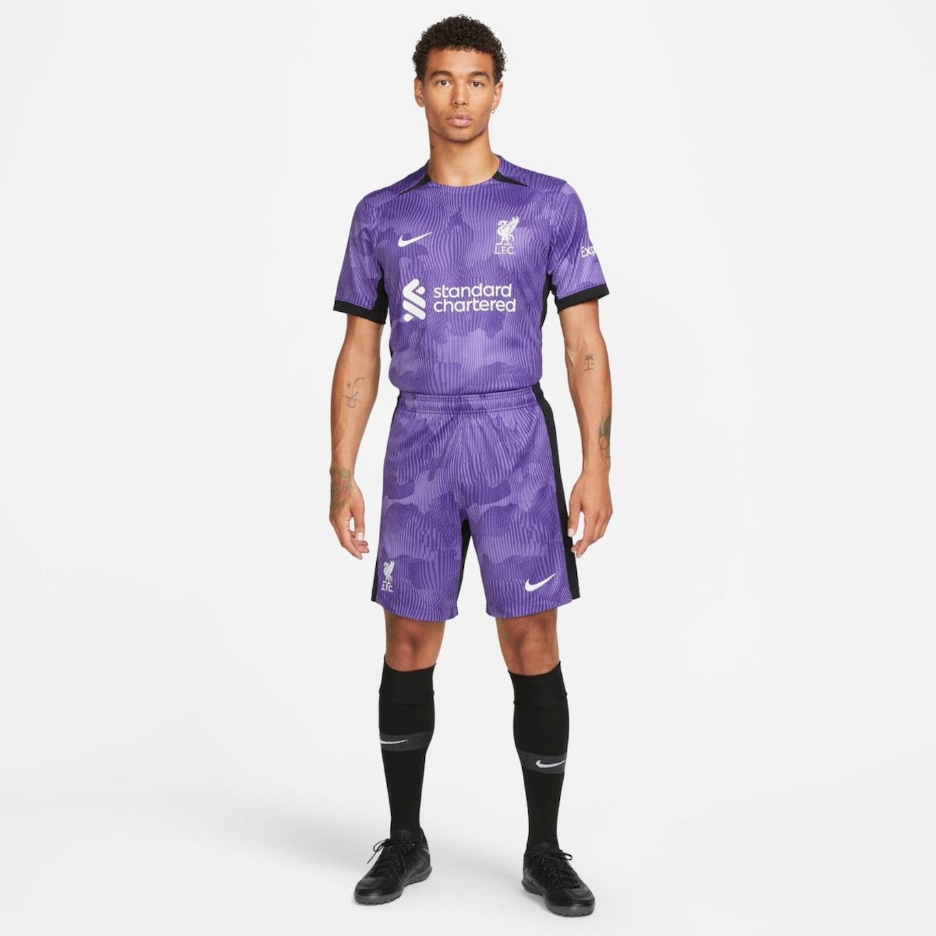 Shorts do Liverpool III 2023/24 Nike Torcedor Pro - Masculino - Foto 1