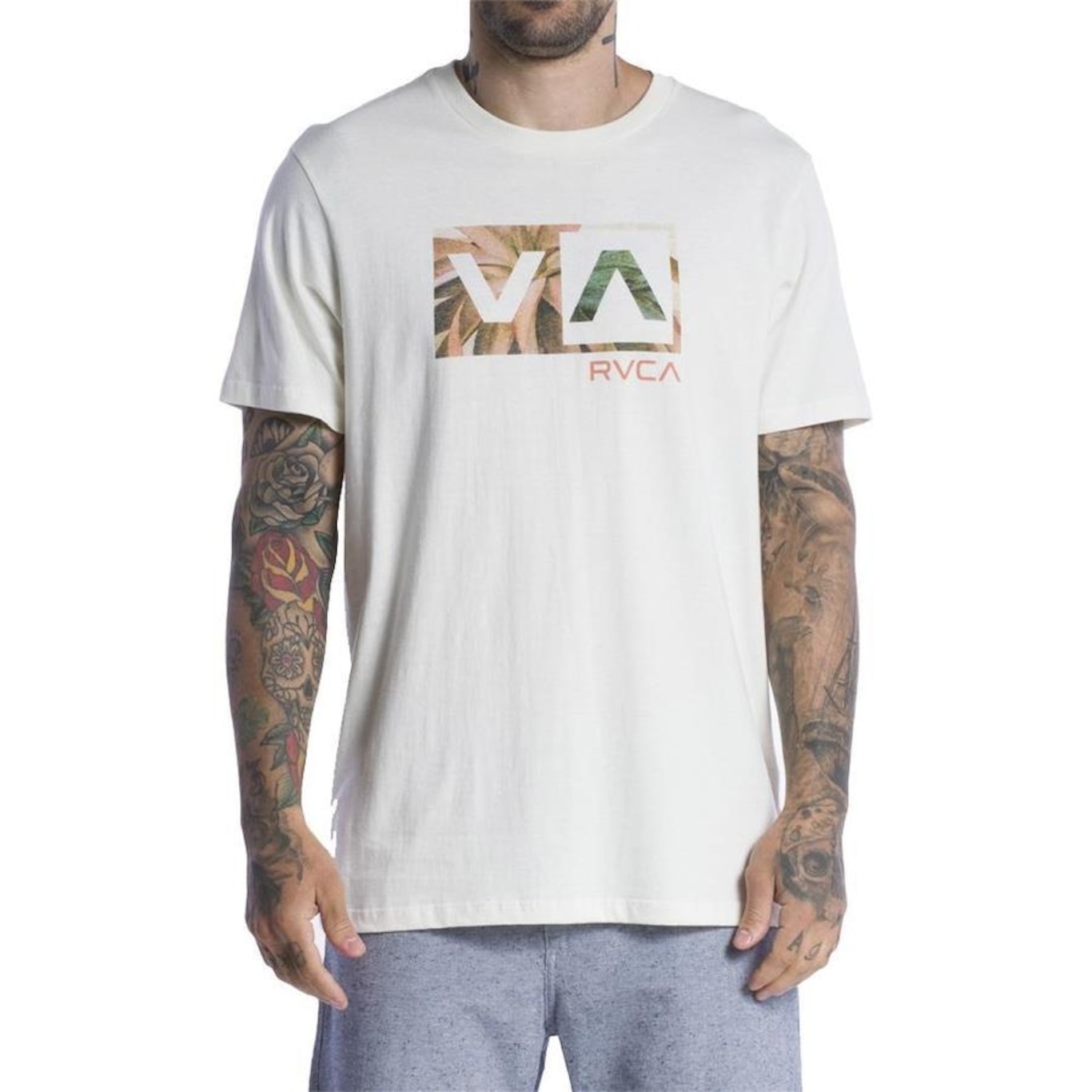 Camiseta Rvca Balance Box Plant Sm24 - Masculina - Foto 1