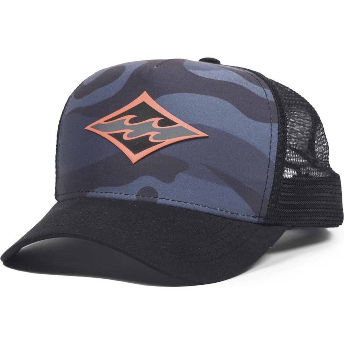 Boné Aba Curva Billabong Norfolk Trucker - Snapback - Adulto - Foto 4