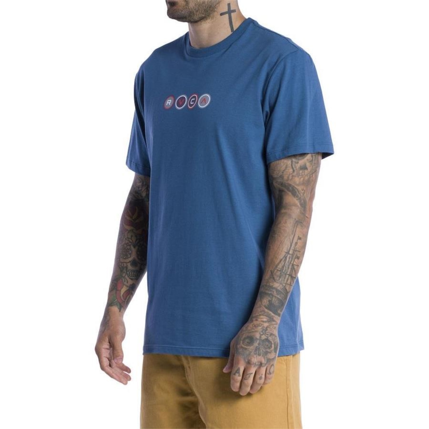 Camiseta Rvca Metro Sm24 - Masculina - Foto 3