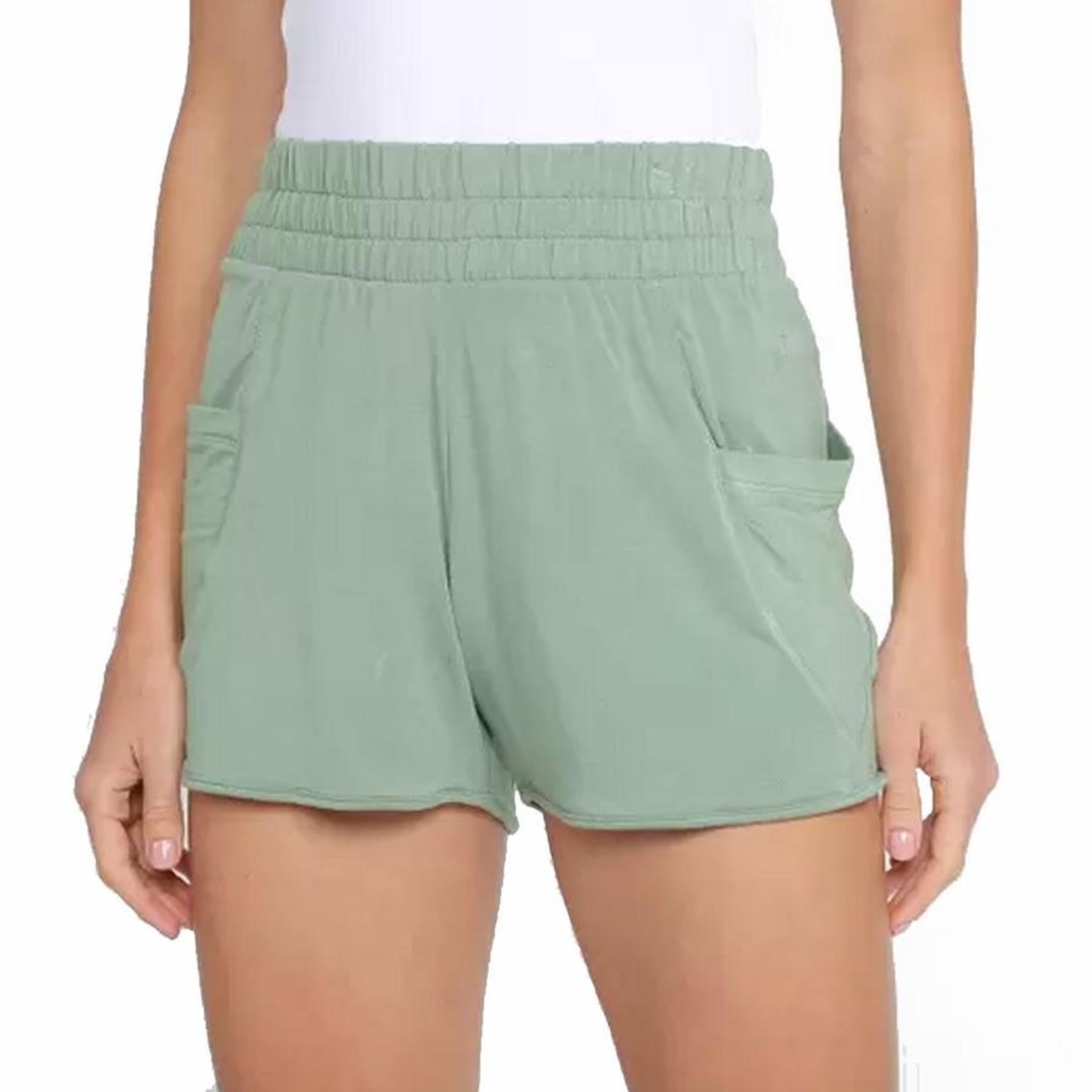 Shorts Fila Bamboo - Feminino - Foto 1