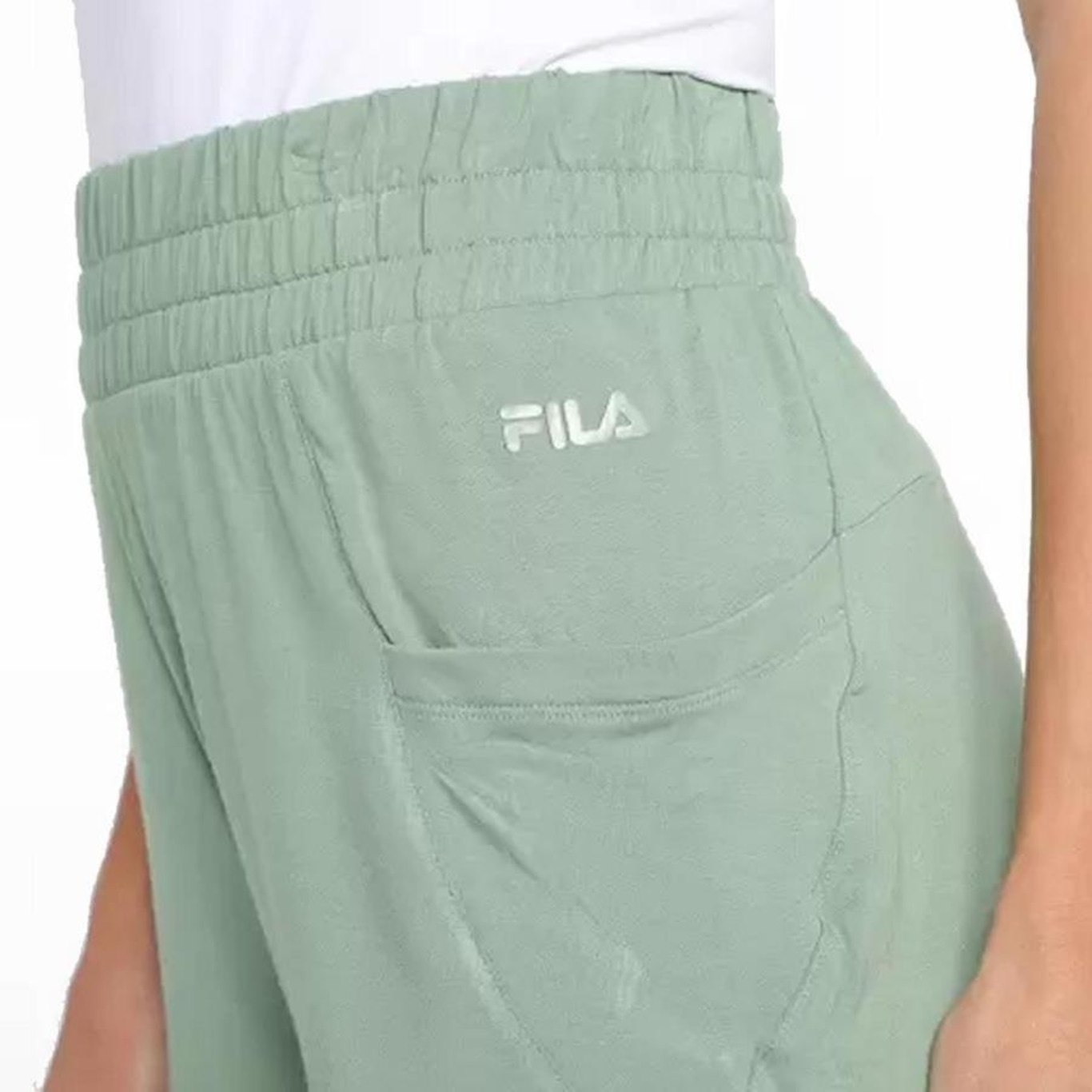 Shorts Fila Bamboo - Feminino - Foto 3