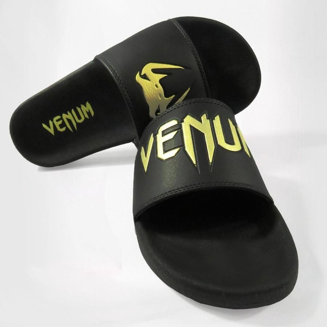 Chinelo Slide Venum Style Gold - Adulto - Foto 5