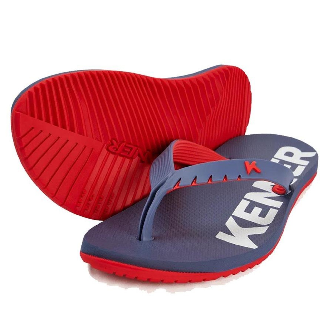 Chinelo Kenner Red - Masculino - Foto 1