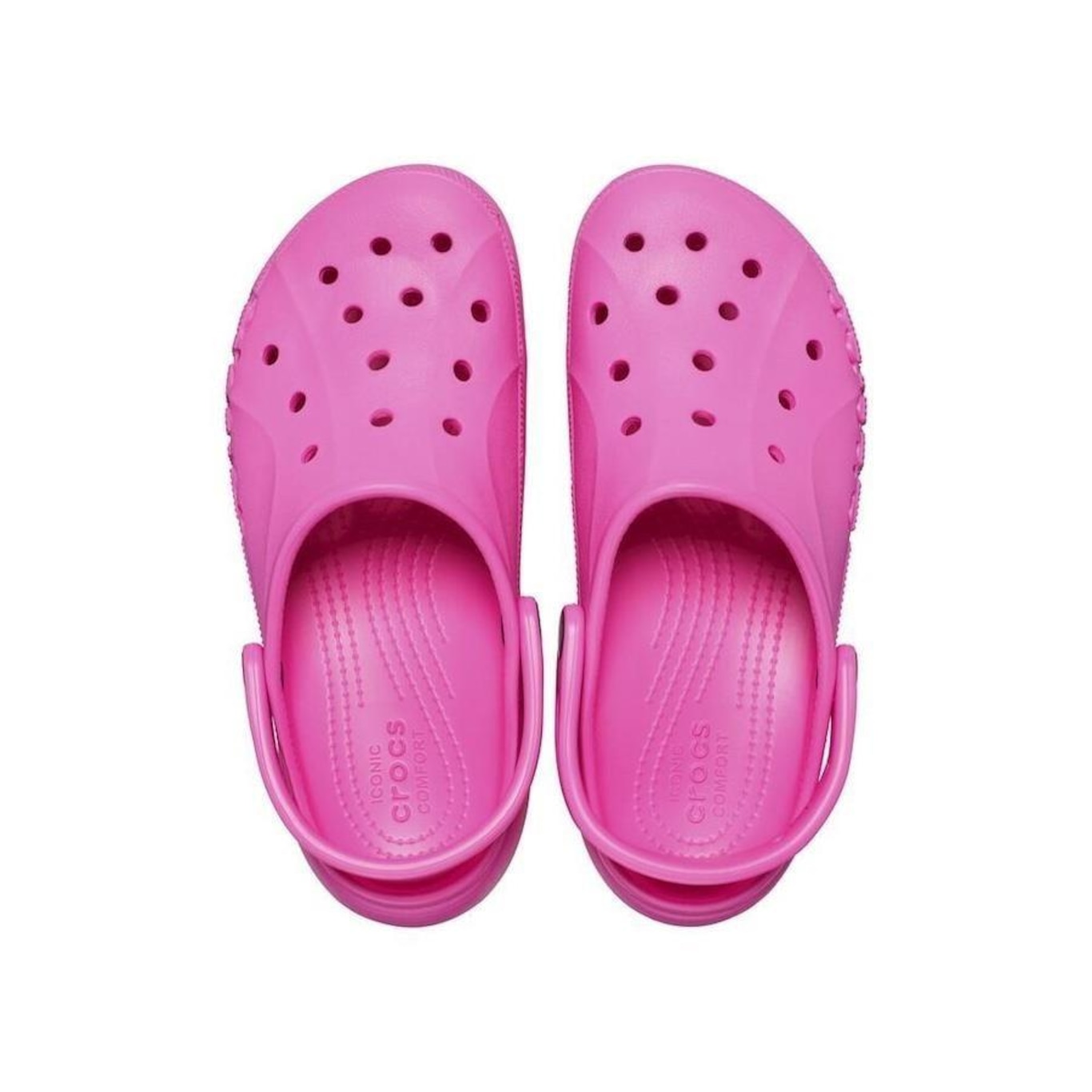 Sandália Crocs Baya Platform Clog Electric - Feminino - Foto 5