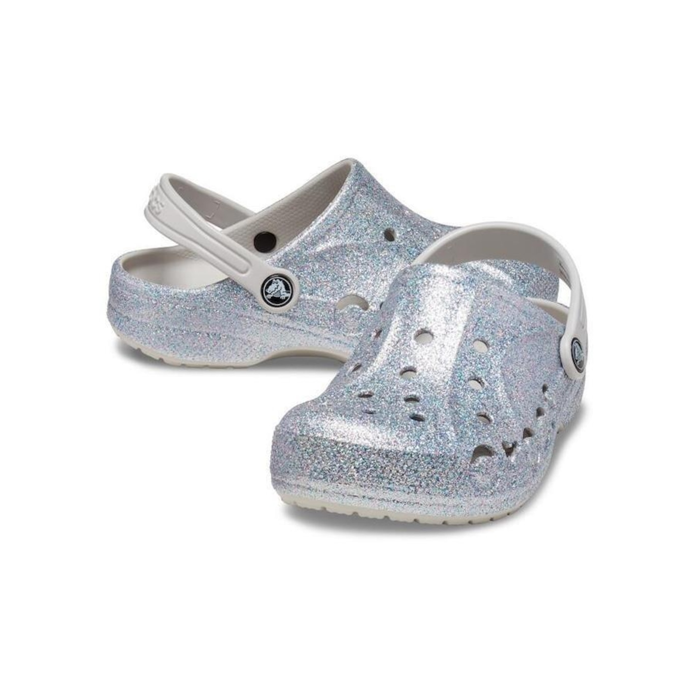 Baya glitter best sale clog silver