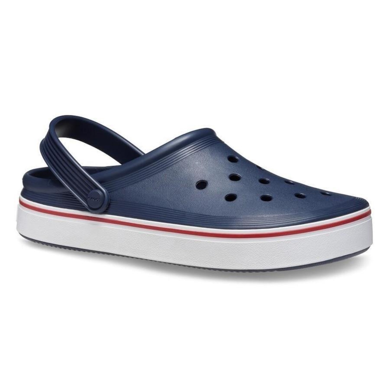 Sandália Crocs Crocband Off Court Clog - Infantil - Foto 2