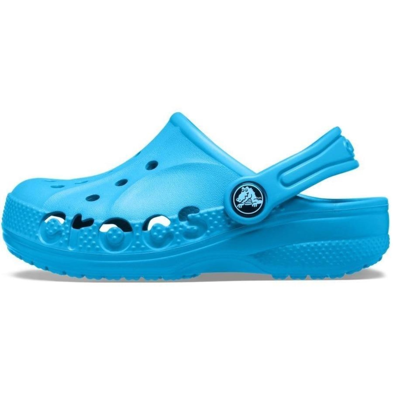 Sandália Crocs Baya Clog Ocean - Infantil - Foto 3