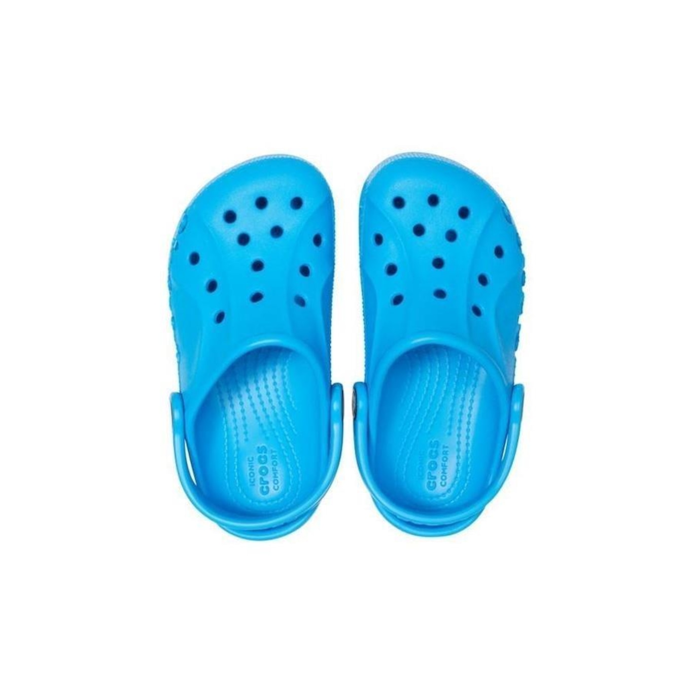 Sandália Crocs Baya Clog Ocean - Infantil - Foto 4