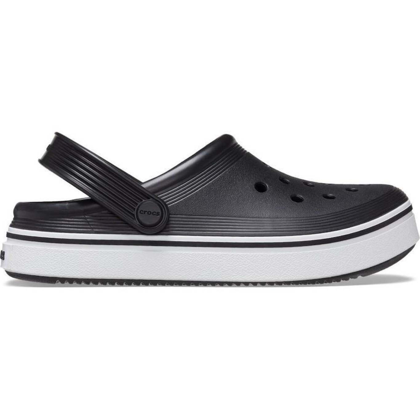 Sandália Crocs Crocband Off Court Clog Toddler - Unissex - Foto 1