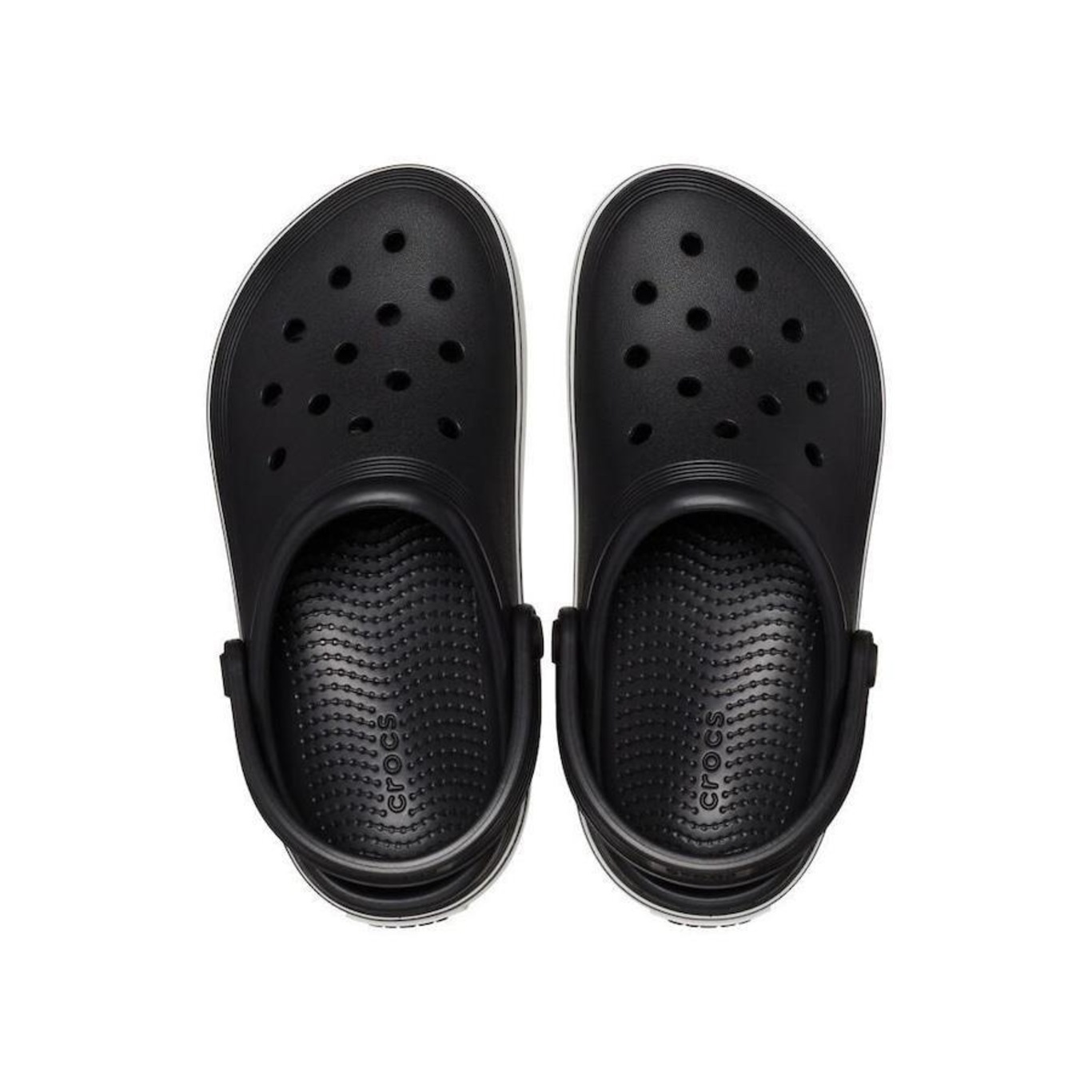 Sandália Crocs Crocband Off Court Clog Toddler - Unissex - Foto 5