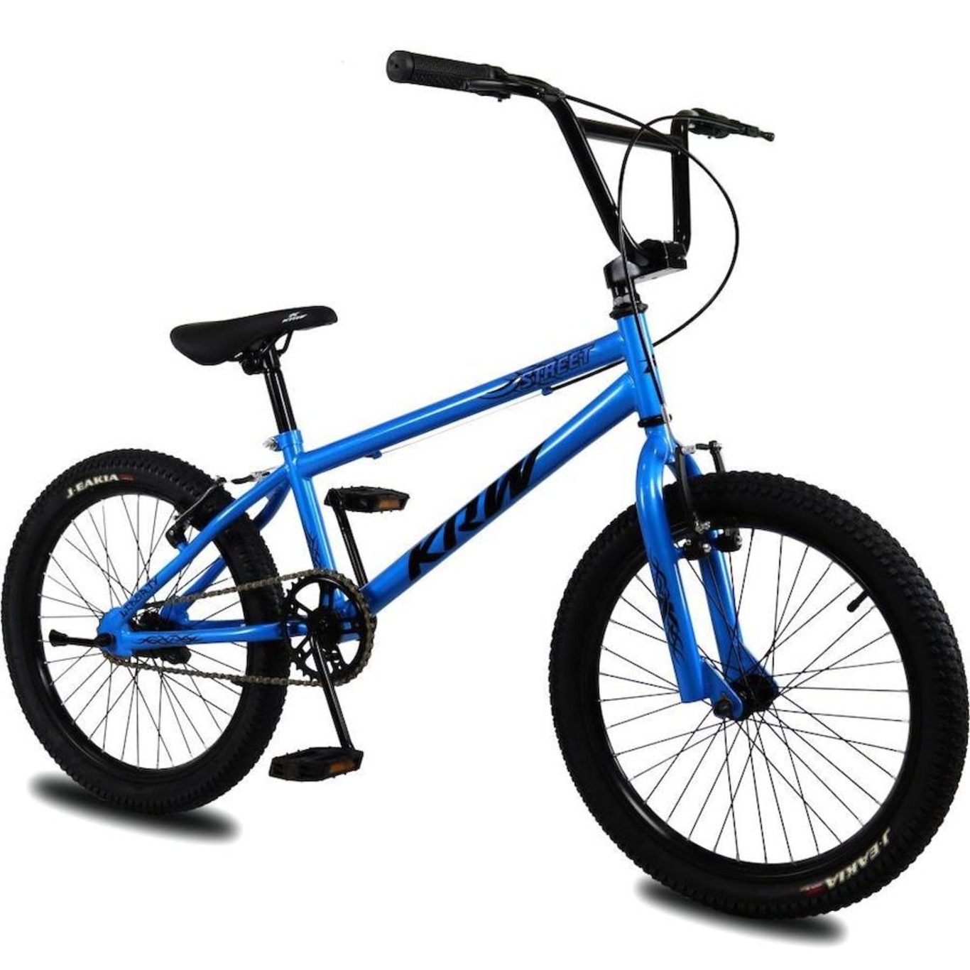 Bicicleta aro 20 Krw Bmx Cross - V-Brake - sem Marchas - Infantil - Foto 2