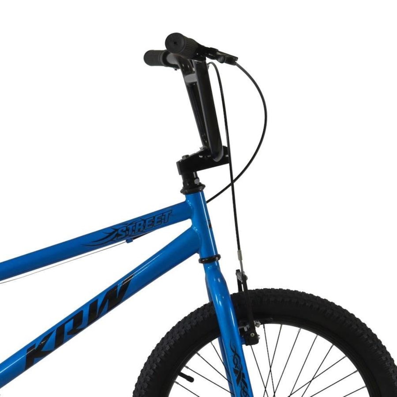 Bicicleta aro 20 Krw Bmx Cross - V-Brake - sem Marchas - Infantil - Foto 4