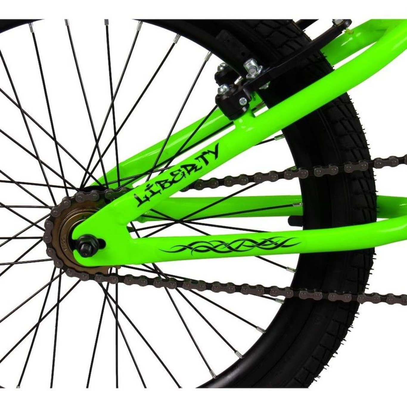 Bicicleta aro 20 Krw Bmx Cross - V-Brake - sem Marchas - Infantil - Foto 3