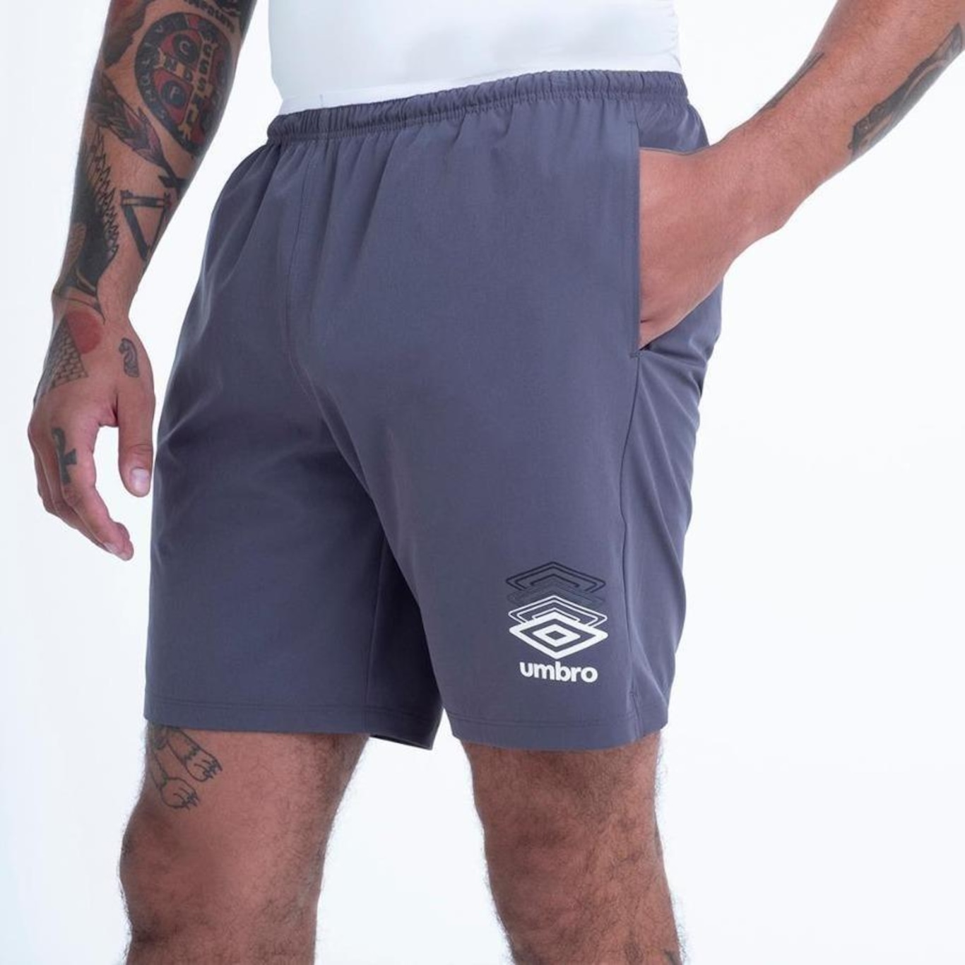 Bermuda Umbro Colors Shadow - Masculina - Foto 3