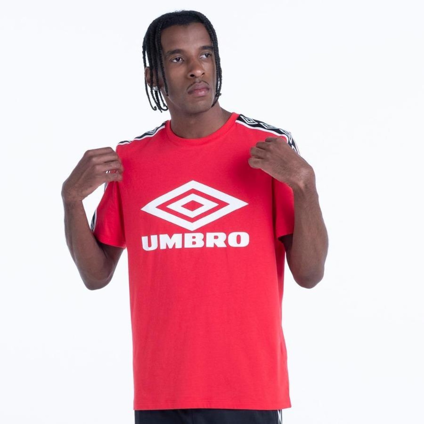 Camiseta Umbro Traditional Diamond Large - Masculina - Foto 3