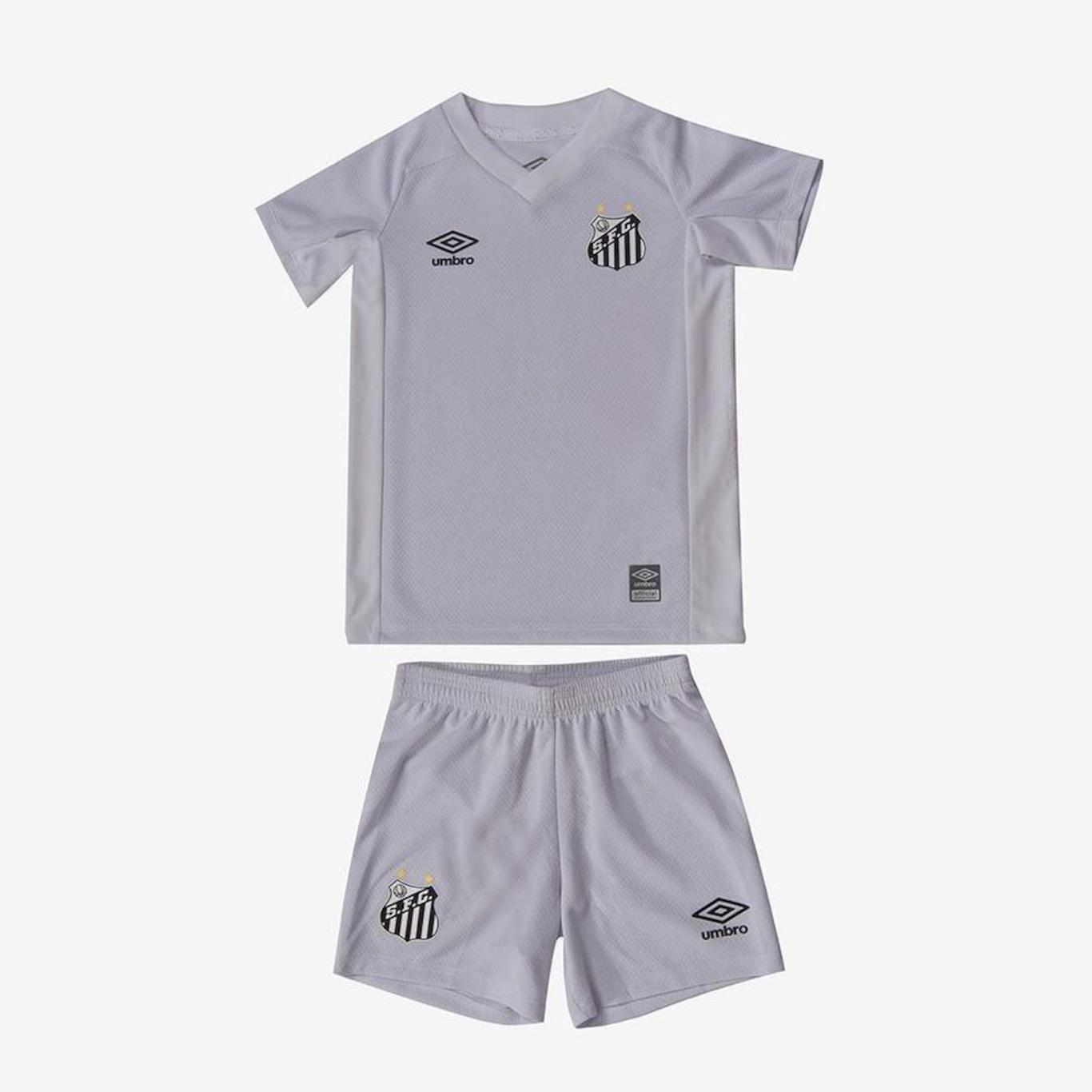 Uniforme do Santos I 2022 Oficial Umbro - Infantil - Foto 1