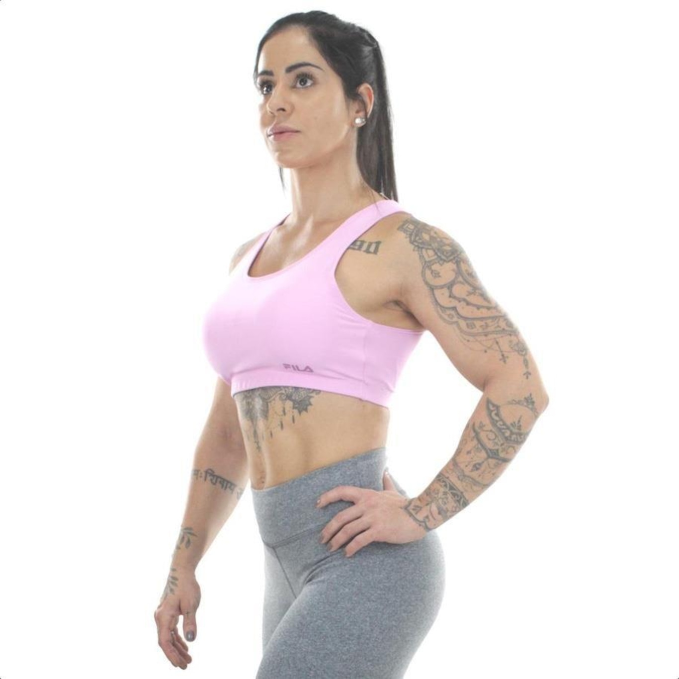 Top Fitness com Bojo Fila Essential II - Feminino - Foto 2