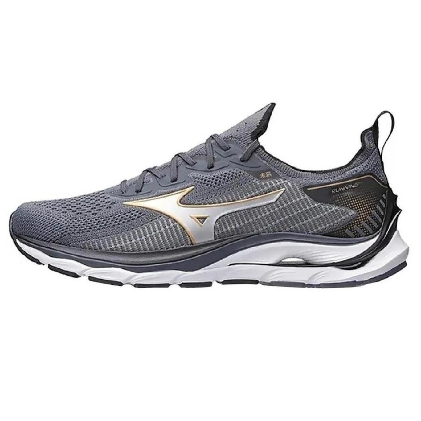 Tênis Mizuno Wave Mirai 5 + 3 Pares de Meias - Masculino - Foto 2