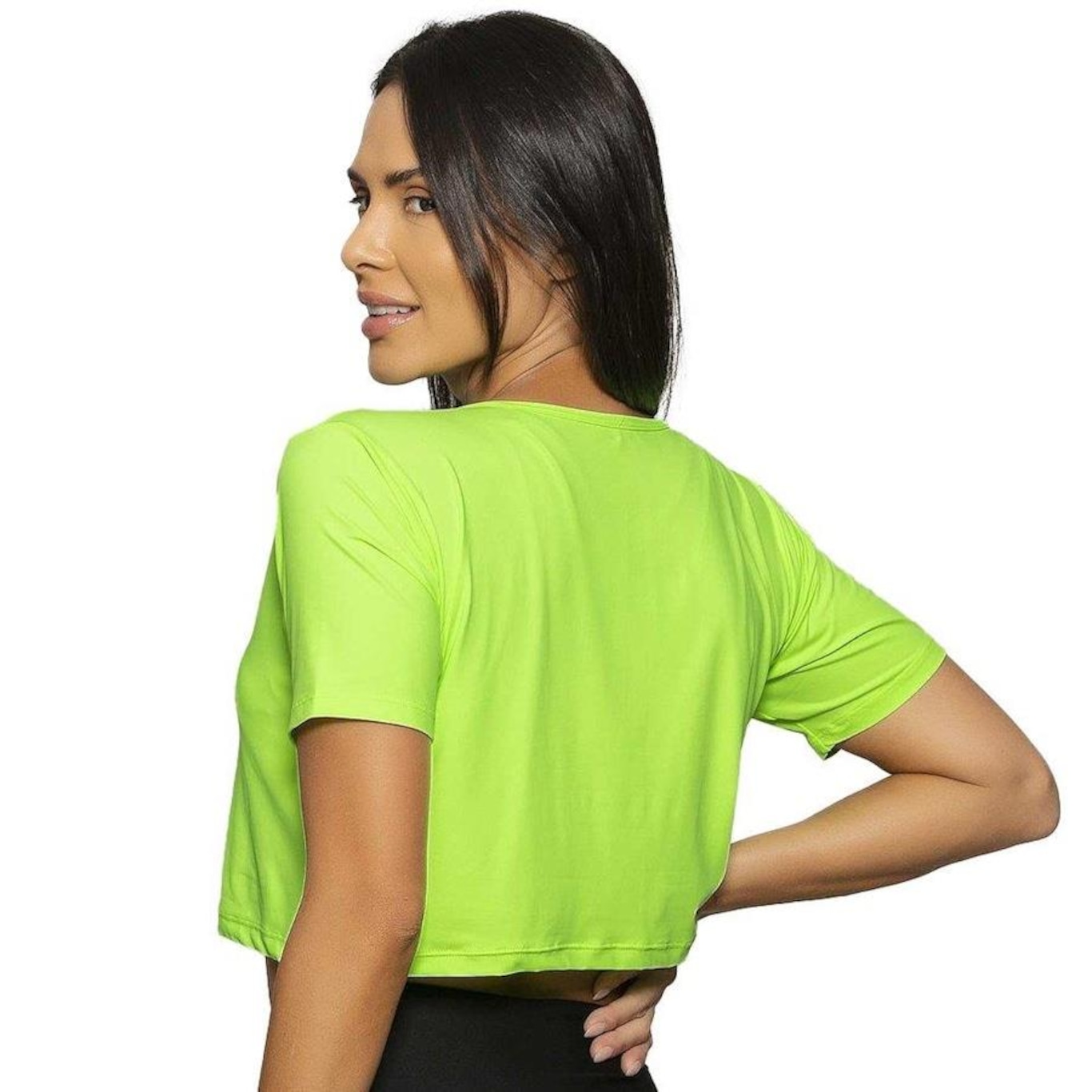 Camiseta Cropped Run More Active - Feminina - Foto 2