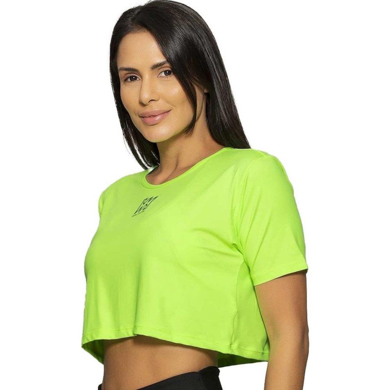 Camiseta Cropped Run More Active - Feminina - Foto 3