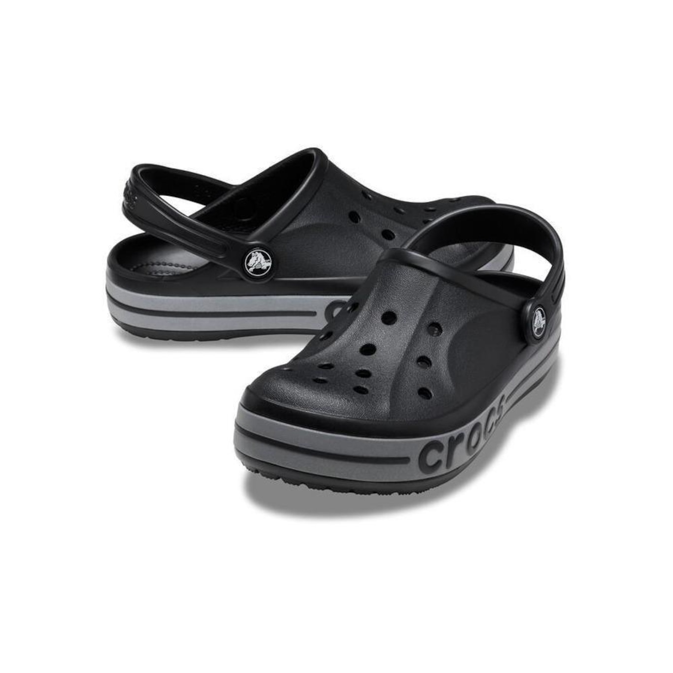 Sandália Crocs Bayaband Reflective Band Clog T - Unissex - Foto 4