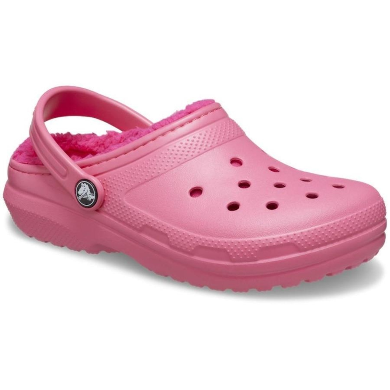 Sandália Crocs Classic Lined K Hyper - Unissex - Foto 2