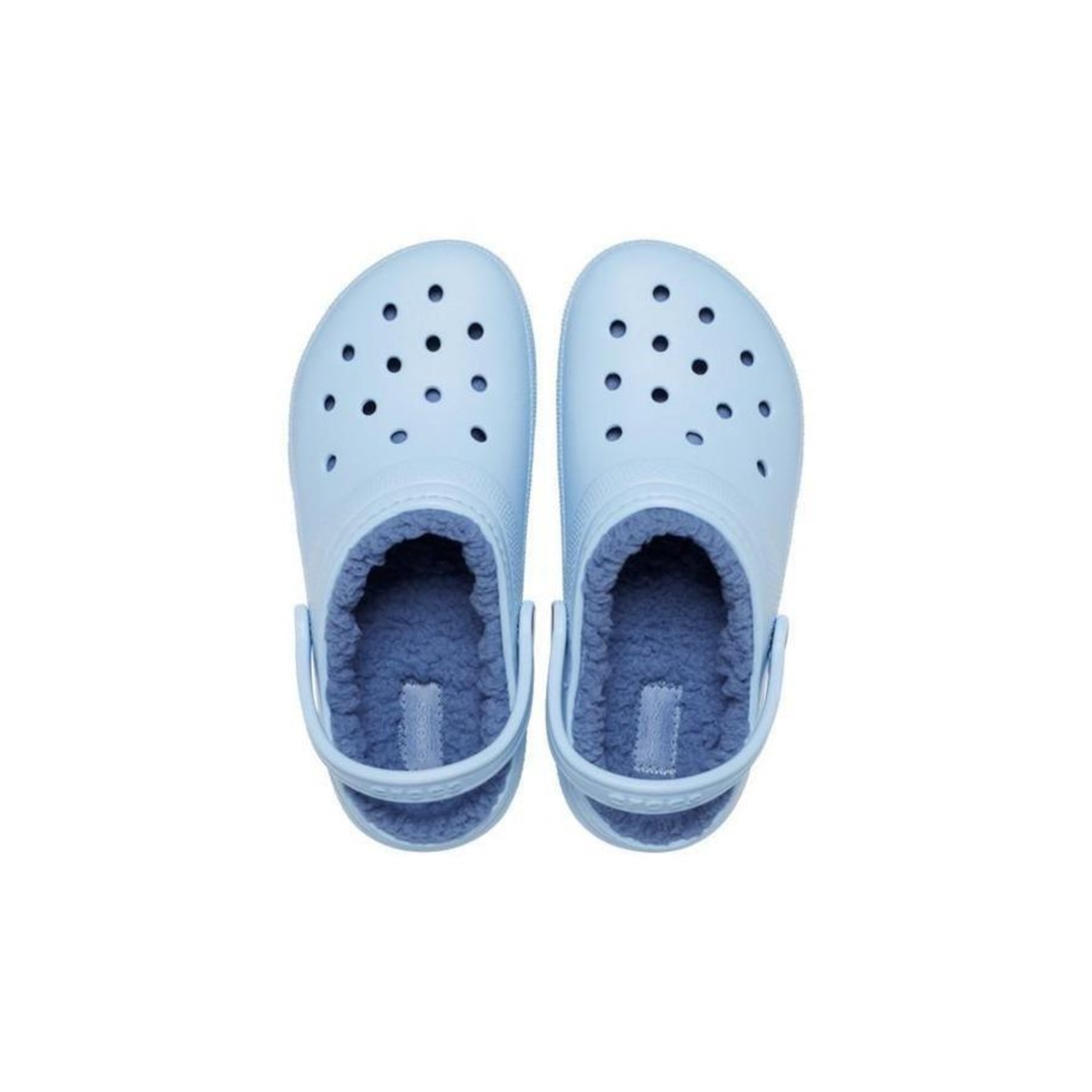 Sandália Crocs Classic Lined K Calcite - Unissex - Foto 5