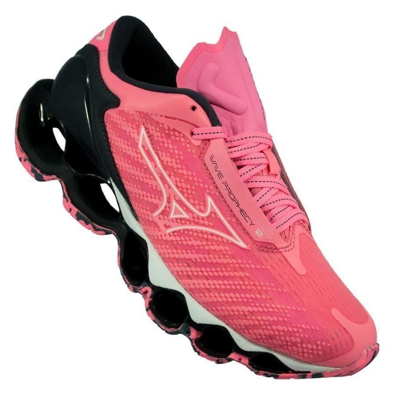 Tênis mizuno wave prophecy 2 pro 2 preto com rosa clearance feminino