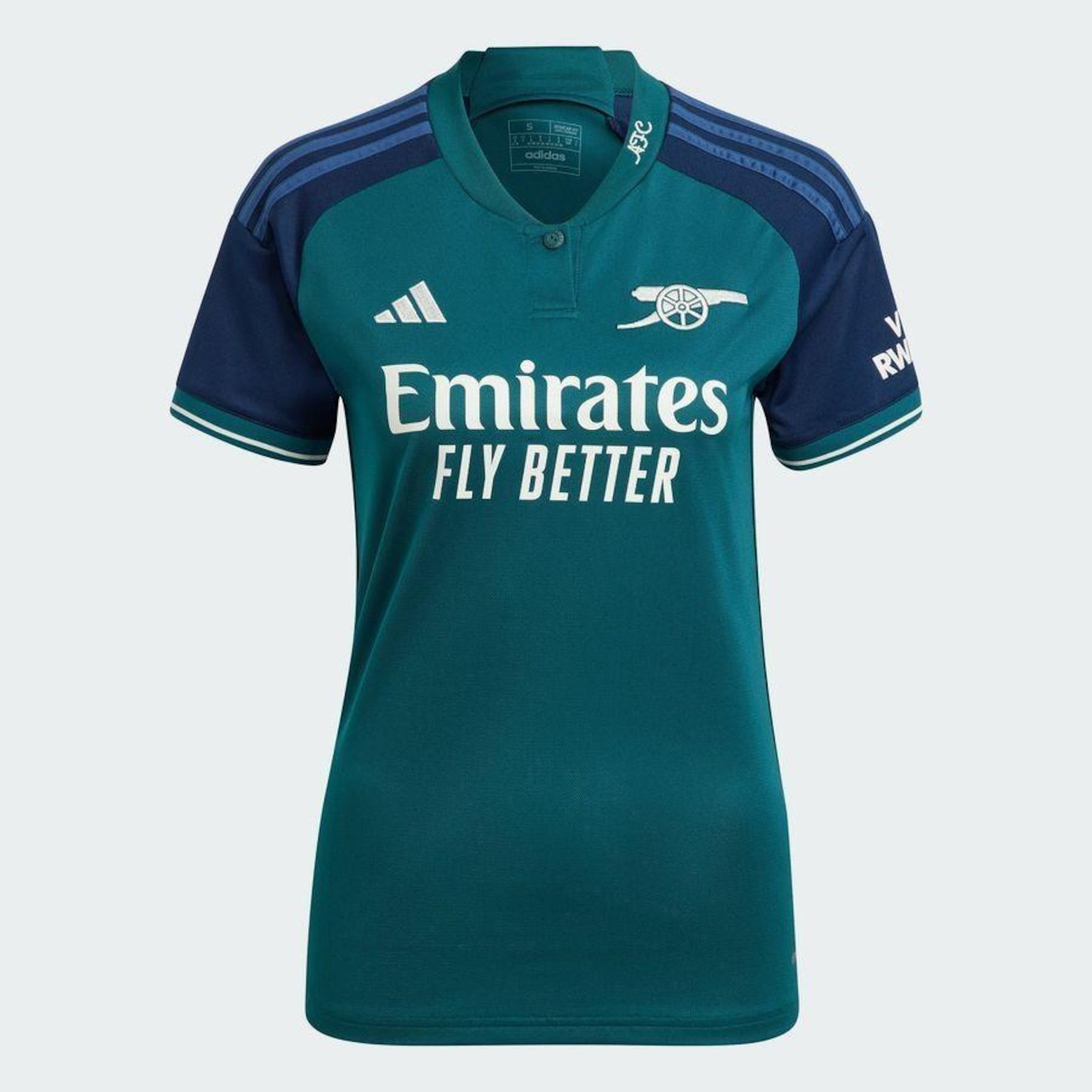 Camisa do Arsenal 3 23/24 adidas - Feminina - Foto 3