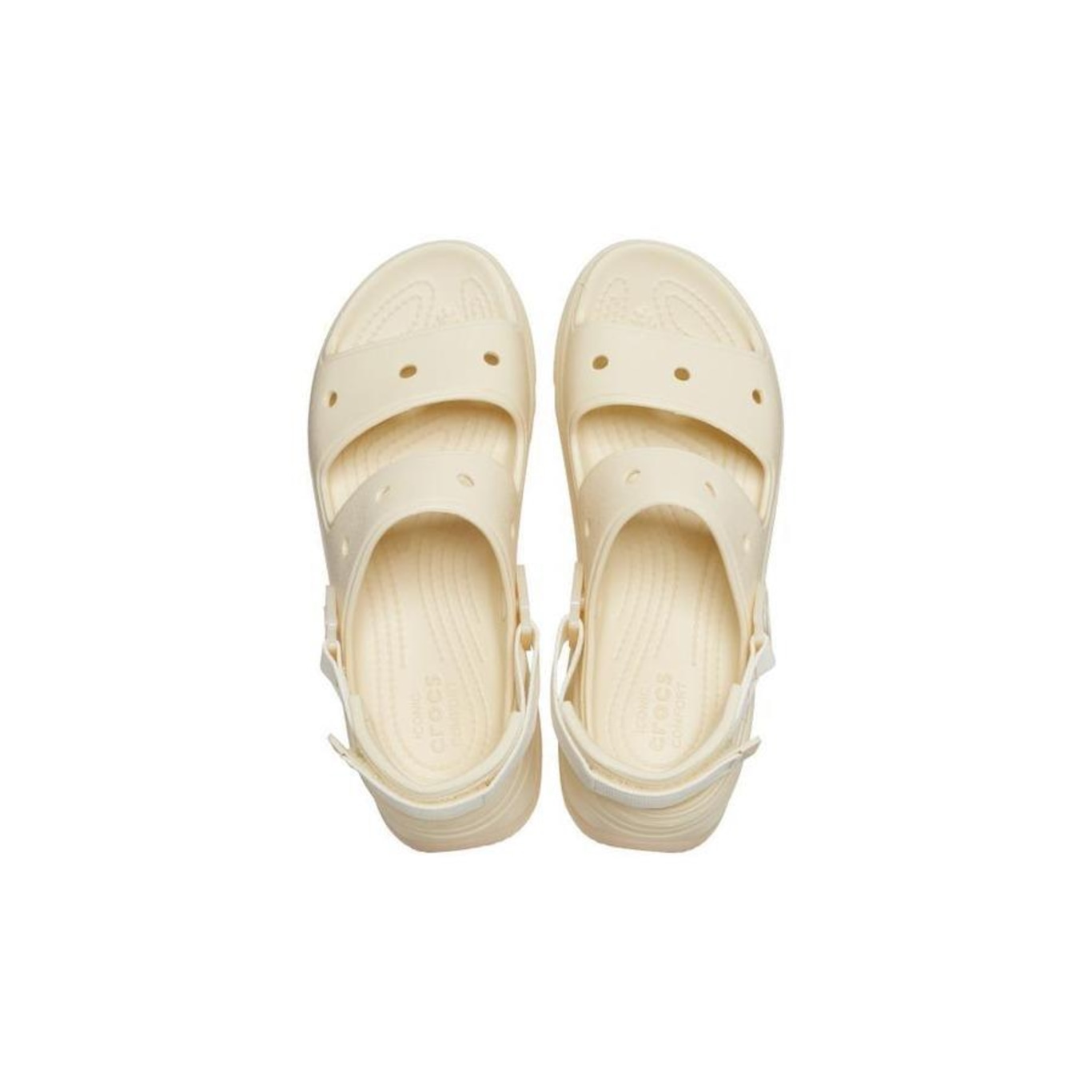 Sandália Crocs Classic Hiker Xscape Sandal - Feminina - Foto 5