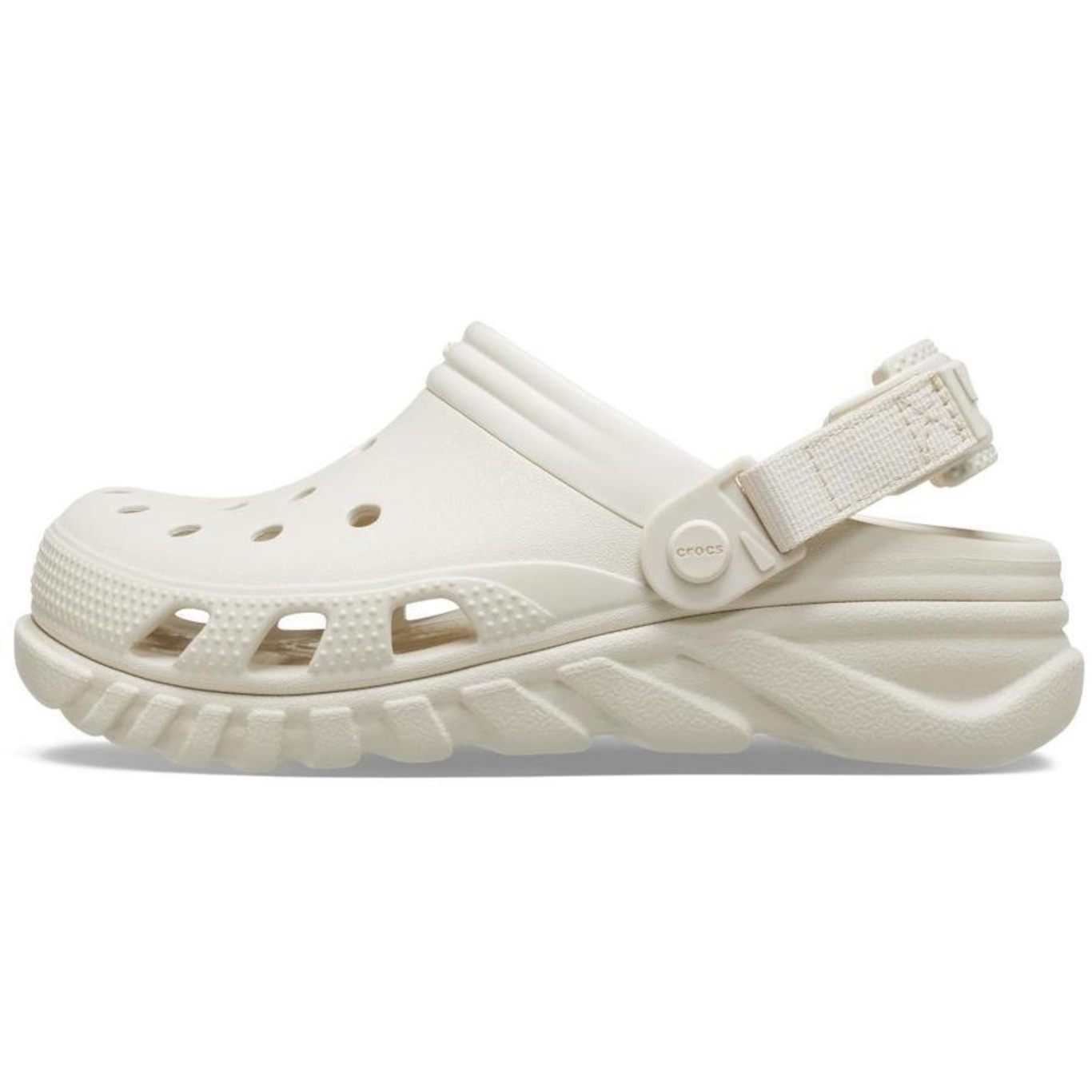 Sandália Crocs Duet Max Ii Clog Stucco - Unissex - Foto 3