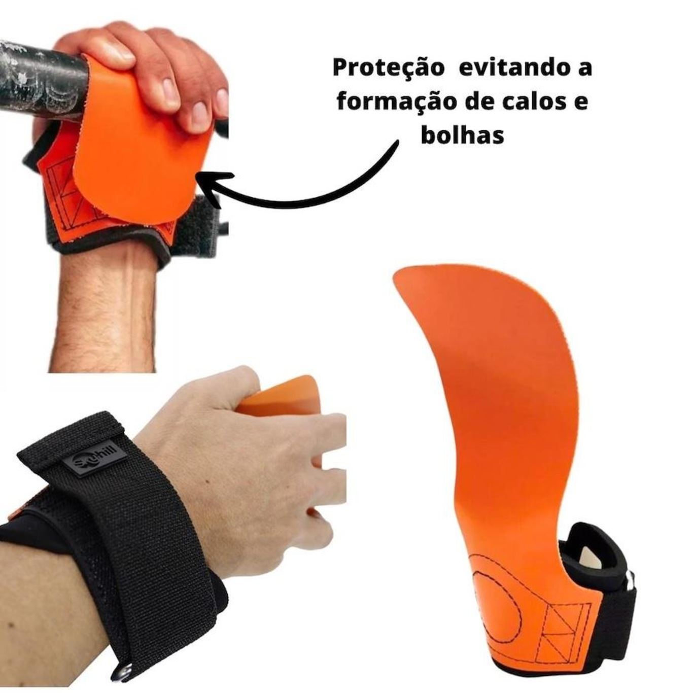 Luvas para Academia Skyhill Hand Grip Competition - Foto 3