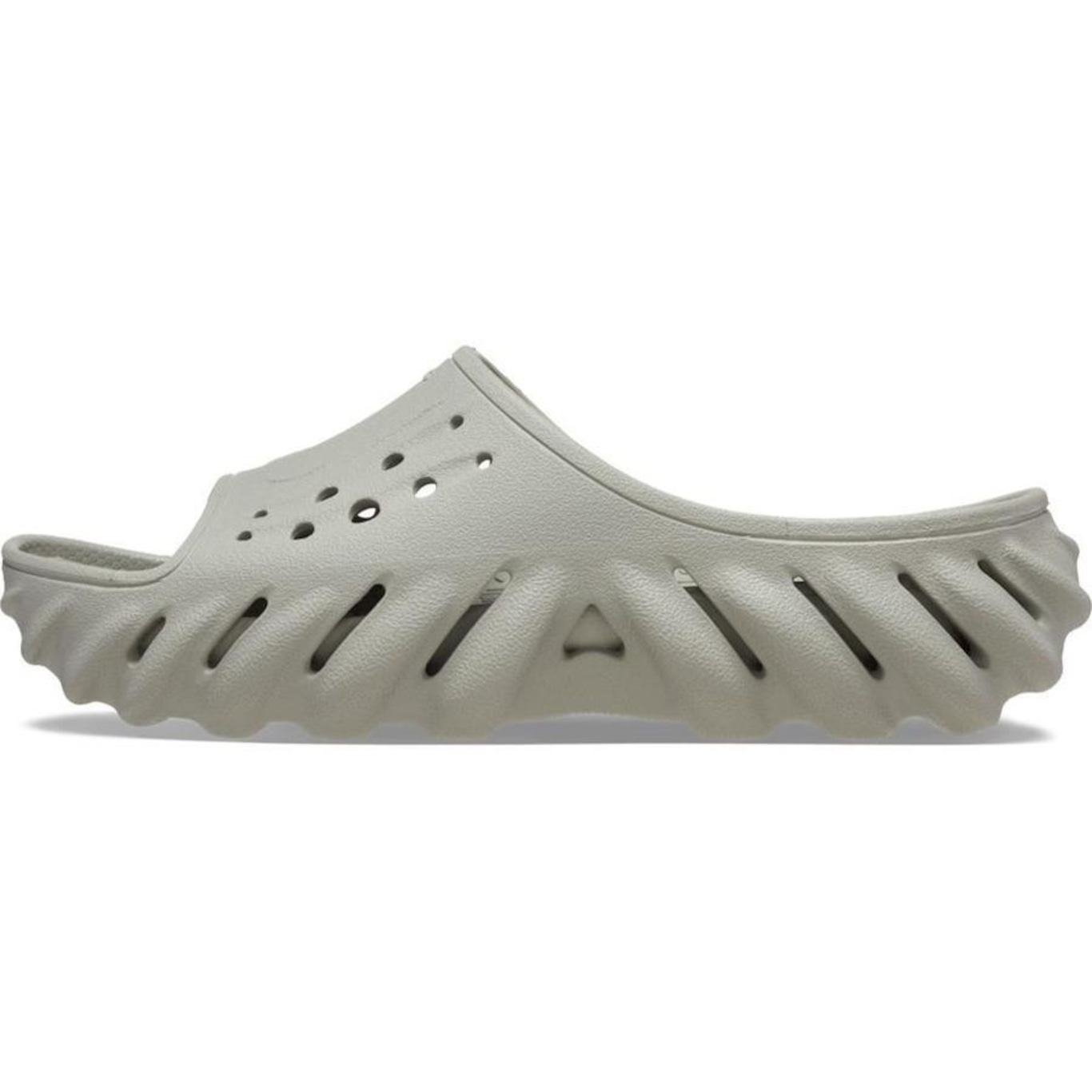 Chinelo Crocs Echo Slide Elephant - Unissex - Foto 3