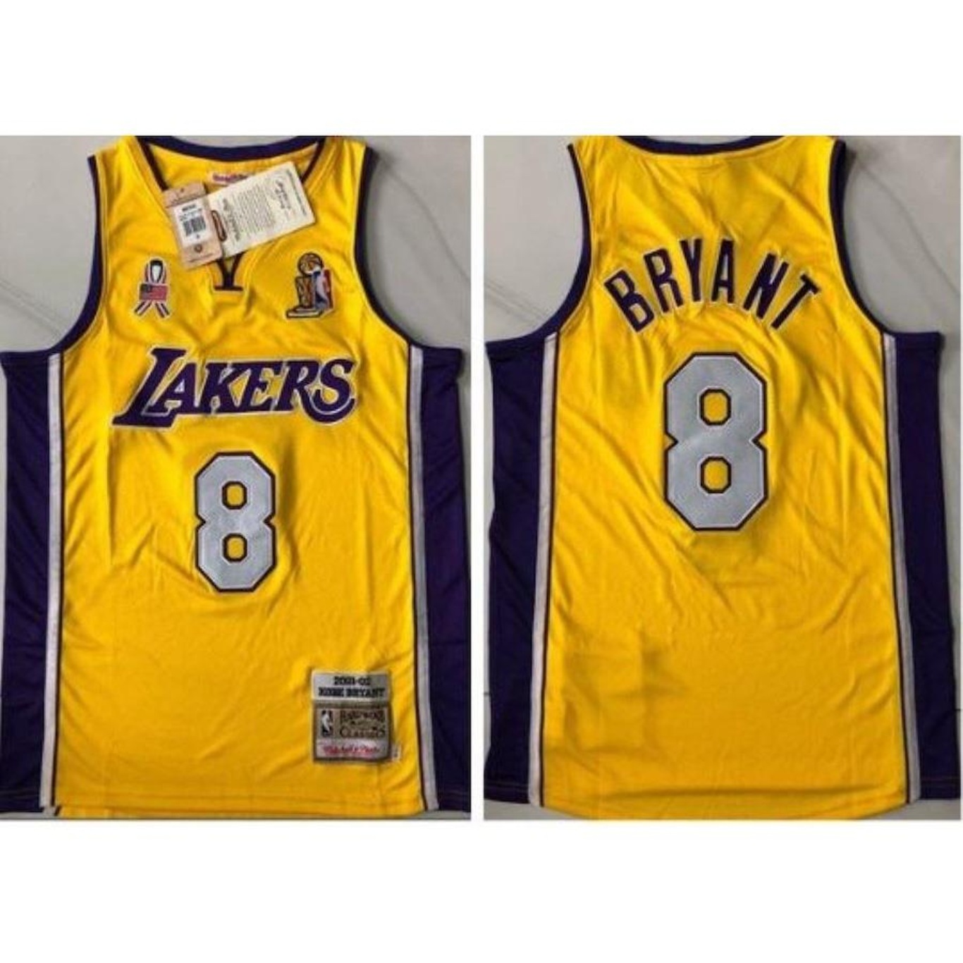Maillot alternatif authentique Los Angeles Lakers Mitchell & Ness - Kobe Bryant - Homme