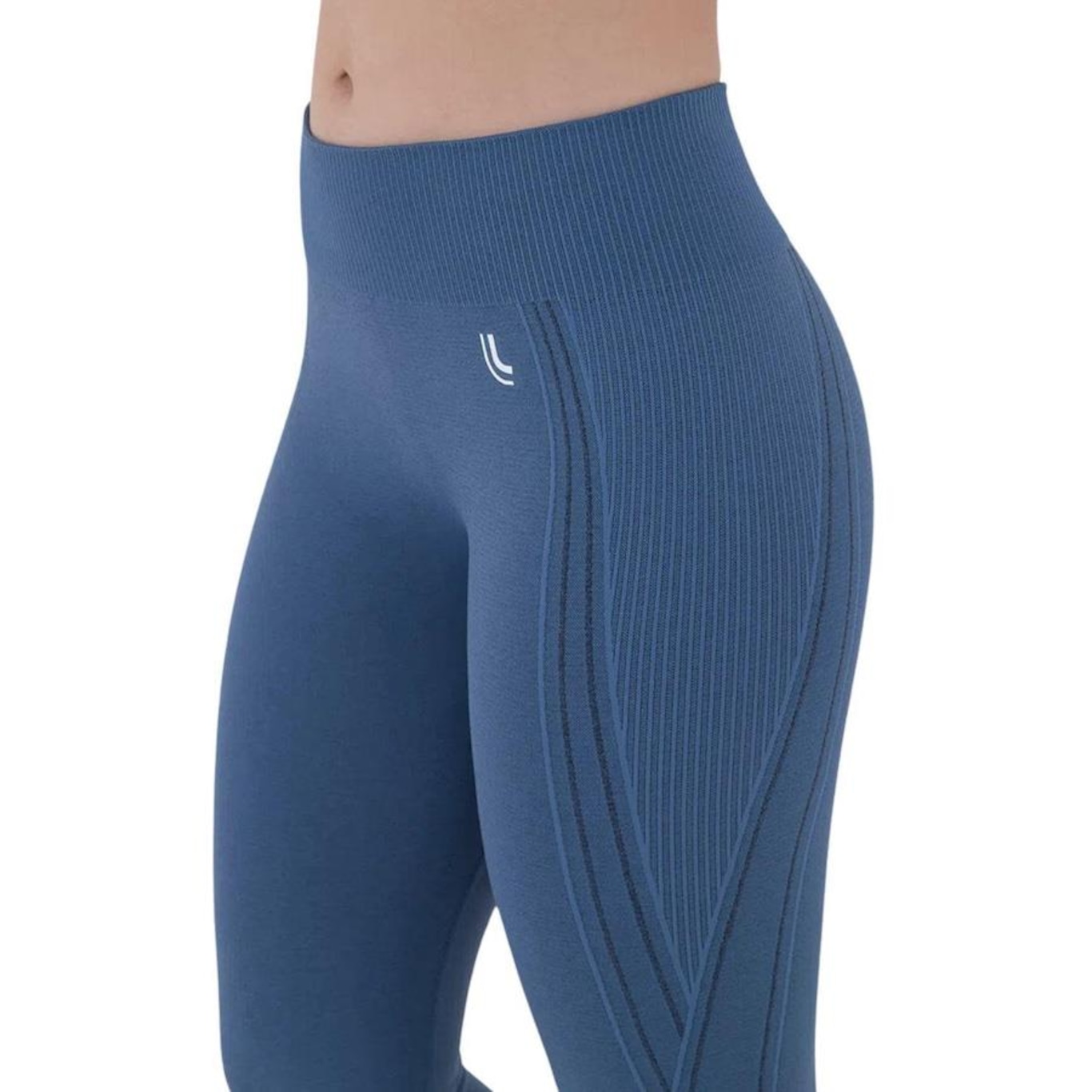 Calça Legging Lupo Leg Max Feminina Azul - Compre Agora