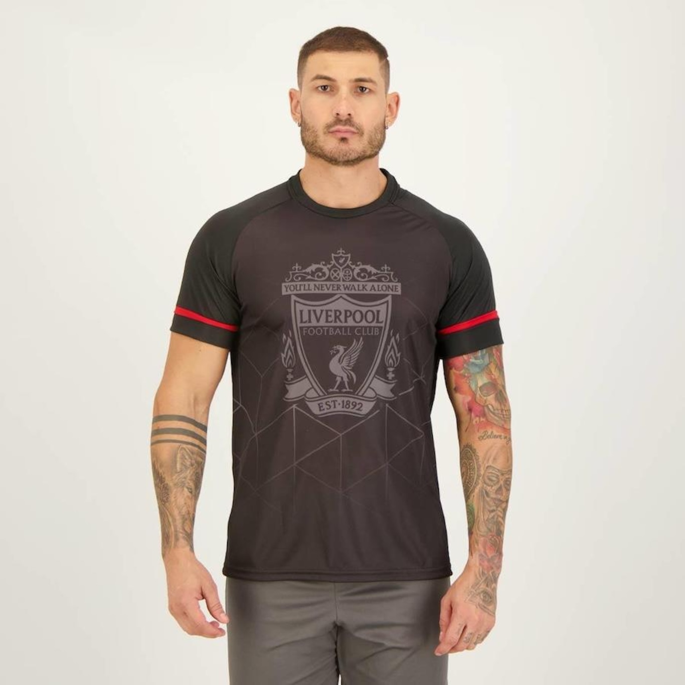 Camiseta Liverpool SPR Feltwell - Masculina - Foto 1