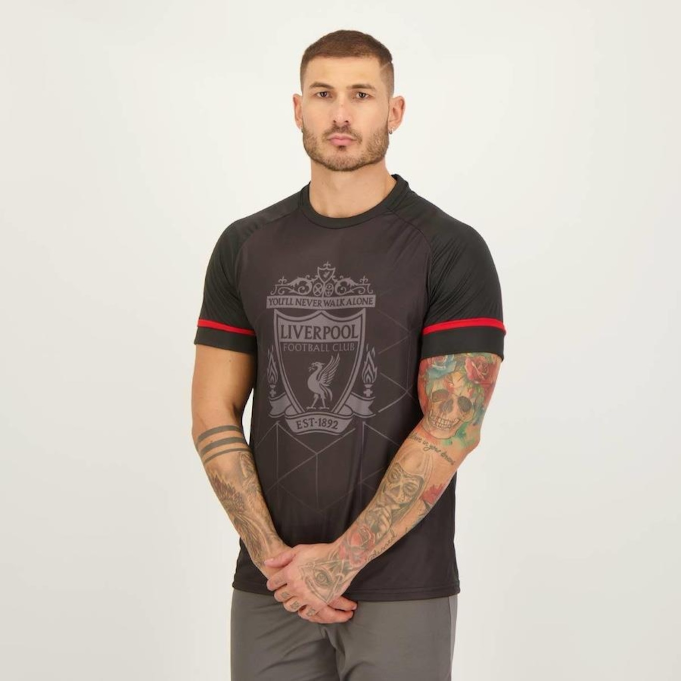 Camiseta Liverpool SPR Feltwell - Masculina - Foto 5