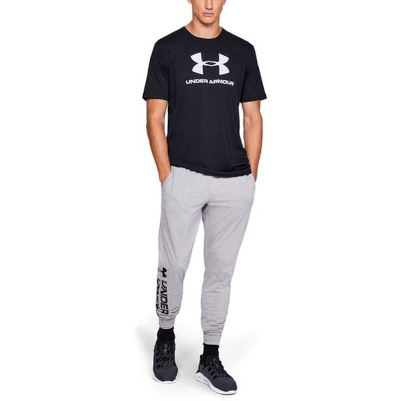 Camiseta Under Armour Sportstyle Logo - Masculina - Foto 2