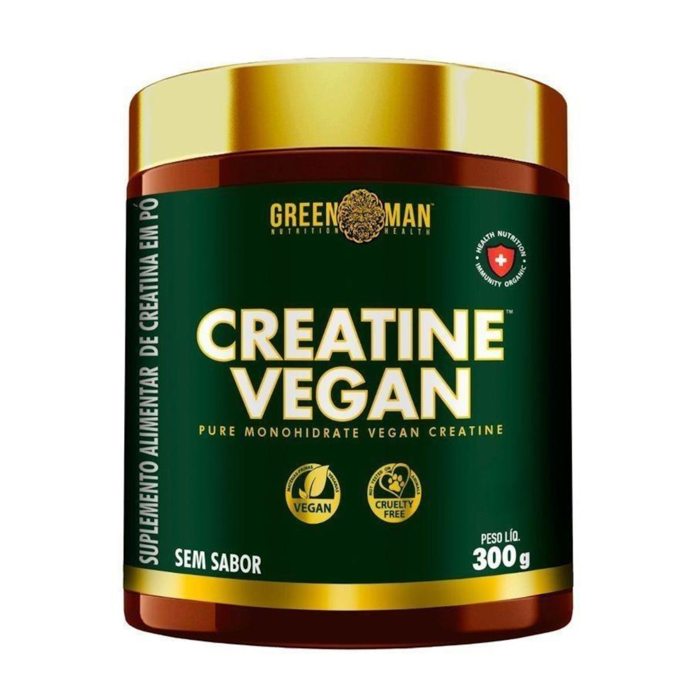 Creatina Vegan Black Skull USA - 300g - Foto 1