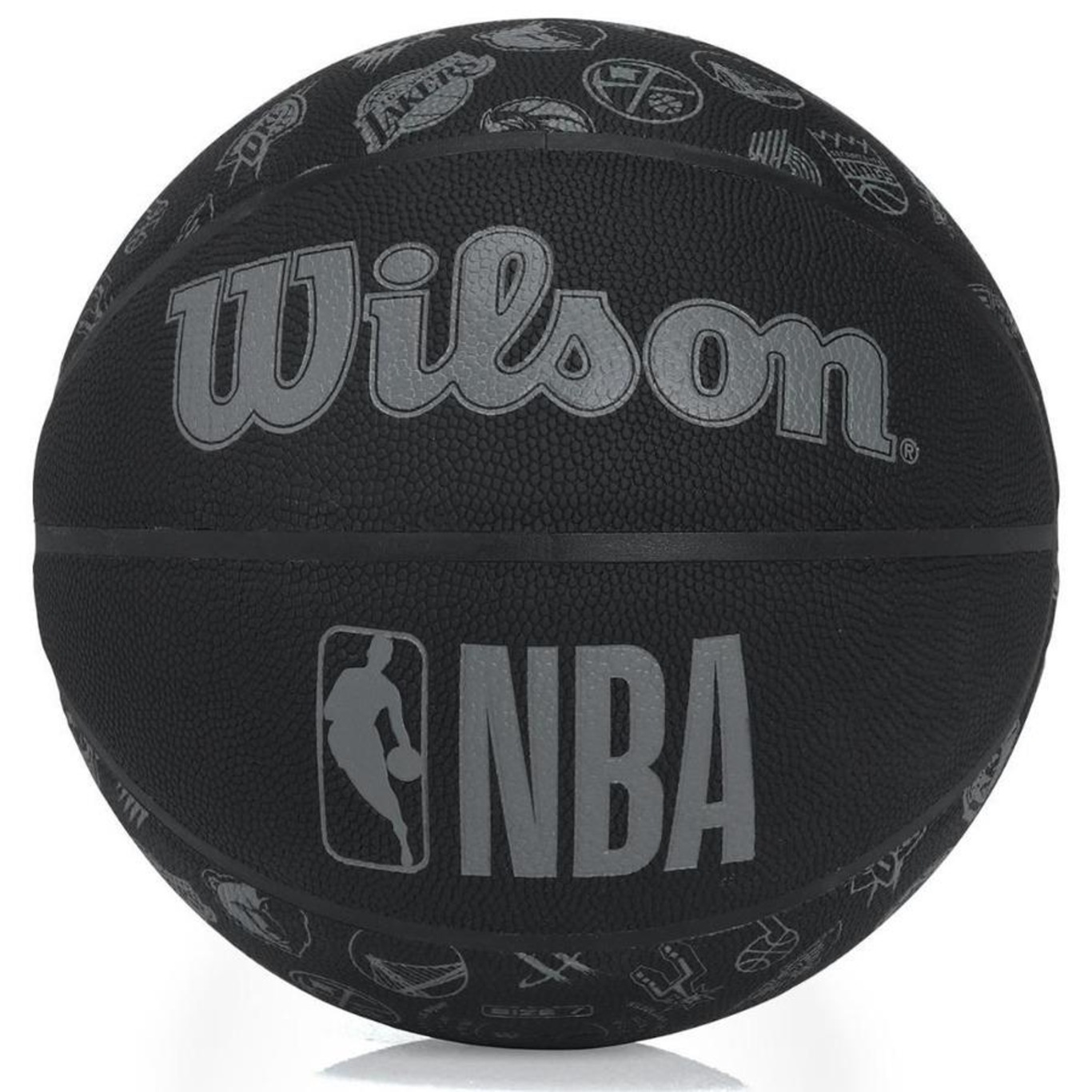 Bola Basquete Wilson Nba Team Tribute Los Angeles Lakers - Preto+