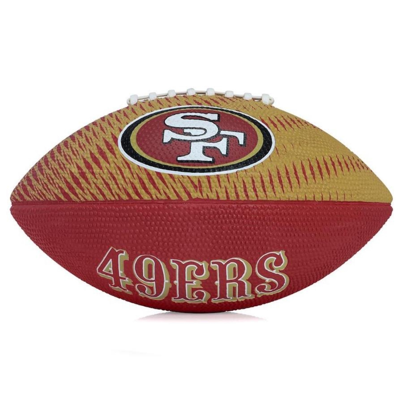 Bola de Futebol Americano Wilson Nfl Team Tailgate San Francisco - Infantil - Foto 1