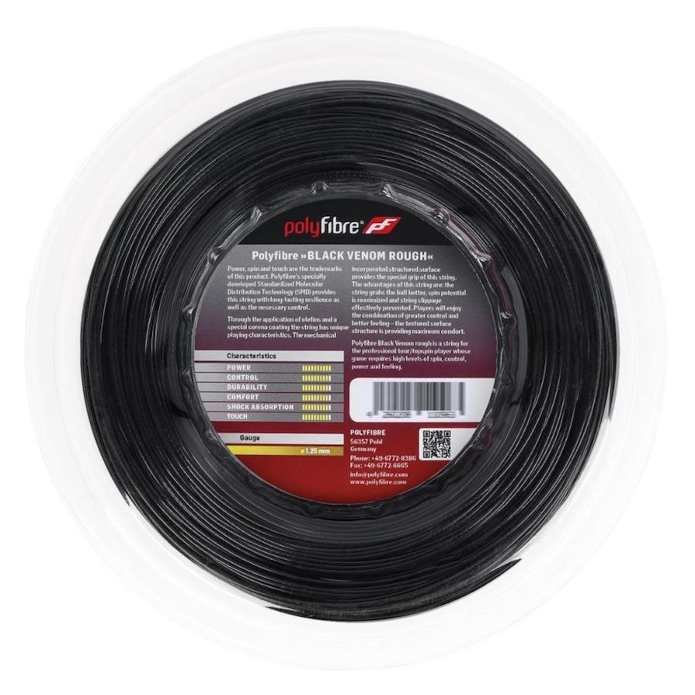 Corda Polyfibre Black Venom Rough 17L 1.25mm - 200m - Foto 3