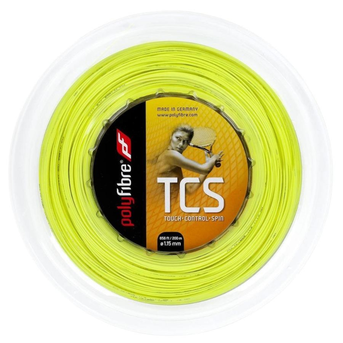 Corda para Raquete de Tênis Polyfibre Tcs 18L 1.15mm - 200M | Centauro