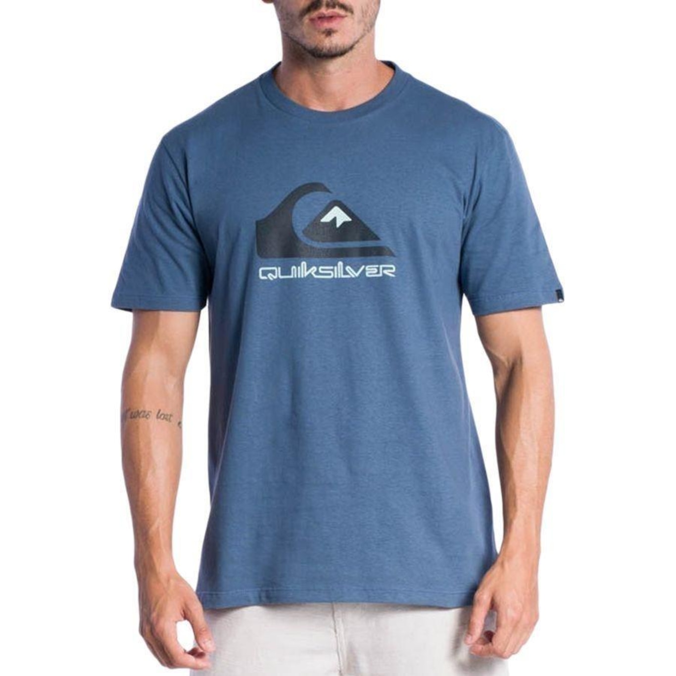 Camiseta Quiksilver Full Logo - Masculina - Foto 3