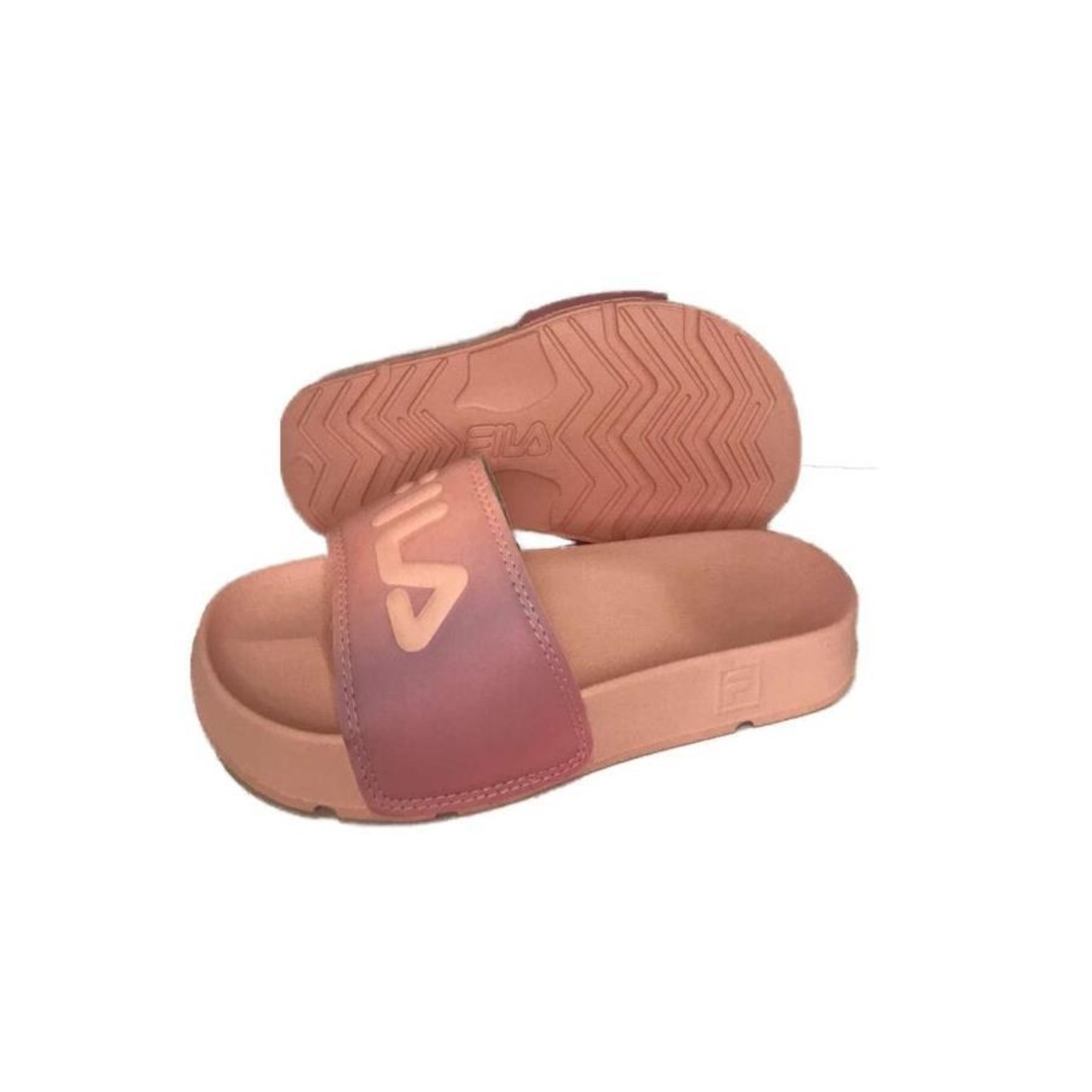 Chinelo Slide Fila Drifter Basic - Infantil - Foto 3